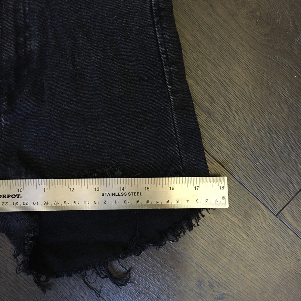High Rise Denim Shorts - Picture 11 of 11
